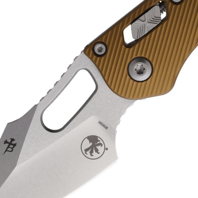 Microtech Stitch - RAM-LOK™ S/E Fluted Tan Stonewash Standard 169RL-10FLTA - KNIFESTOCK