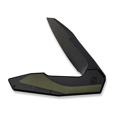 CIVIVI Hypersonic Black Stonewashed 14C28N/OD Green G10 C22011-1 - KNIFESTOCK