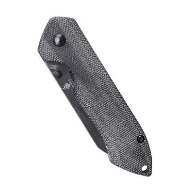 Kizer Guru Liner Lock Black Micarta Handle V3504C1 - KNIFESTOCK