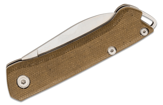 Buck Saunter, Drop Point, Green Micarta BU-0250GRS - KNIFESTOCK