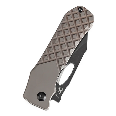 KANSEPT Loki Blackwash CPM S35VN Bronzed Anodized Titanium Frame Lock K1058B4 - KNIFESTOCK
