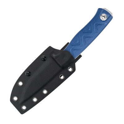 SRM Micarta, 14C28N, Azul + Funda Kydex 702T-ME - KNIFESTOCK