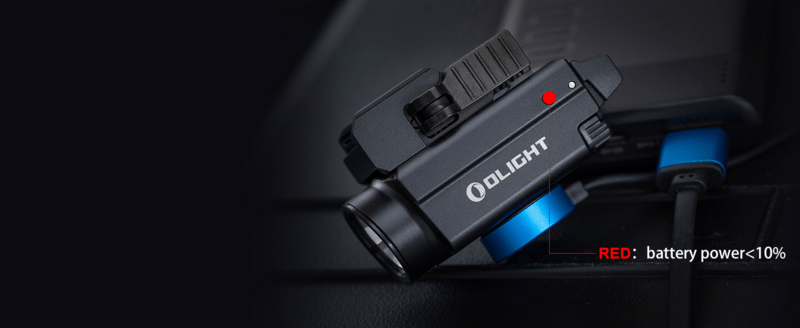 Olight 3.7V 380mAh Rechargeable (Built-in) Baldr S BL - KNIFESTOCK