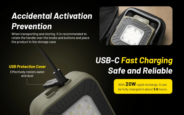 Nitecore flashlight NWL30 - KNIFESTOCK