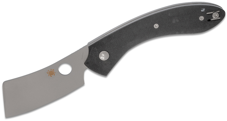 Spyderco Rocg-10 Black C177GP - KNIFESTOCK