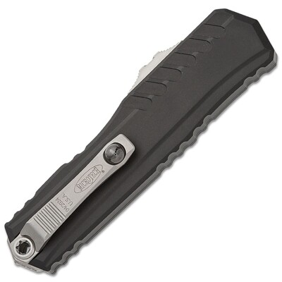 Microtech Cypher® II S/E Stonewash Osaliselt Sakiline 1241-11 - KNIFESTOCK