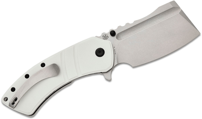 KANSEPT XL Korvid Stonewashed 154CM Liner Lock T1030A9 - KNIFESTOCK