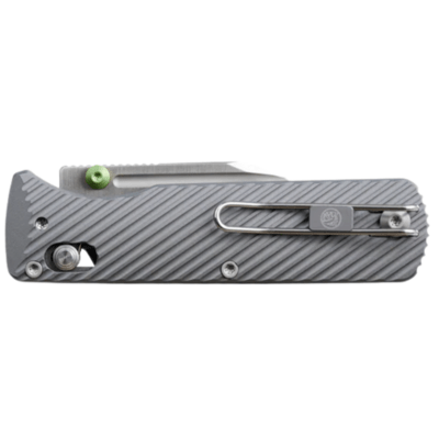 Vosteed Vombat M390 Satin Aluminum Gray A4101 - KNIFESTOCK