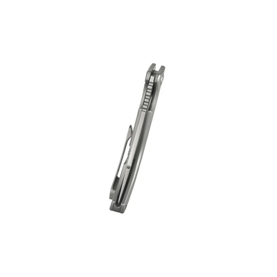 KB Cyrus Beadblast M390 Sandblast Ti KB387A - KNIFESTOCK