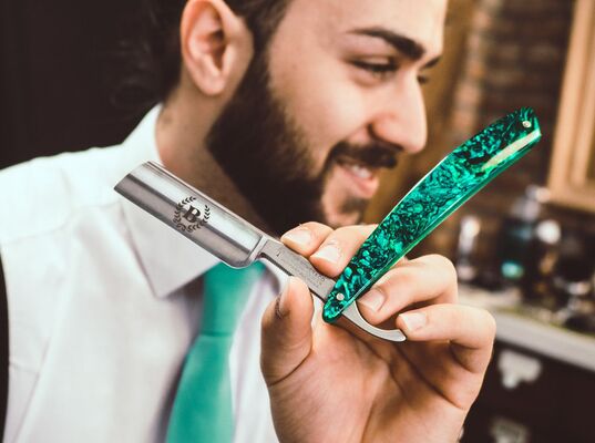 BÖKER Abalone straight razor 140203 - KNIFESTOCK