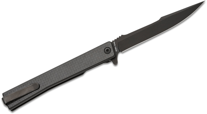 Ocaso Solstice Carbon Fiber + Black / Harpoon  9HFB - KNIFESTOCK