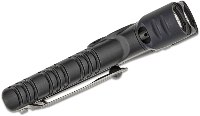 Microtech Surefire Luminary D/E M390MK Stonewashed Black Aluminum Stiletto Pro II EDC Flashlight - KNIFESTOCK