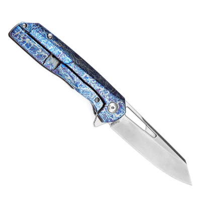 Kansept Shard Satin CPM-S35VN Lightning Strike Anodized Titanium K1006A16 - KNIFESTOCK