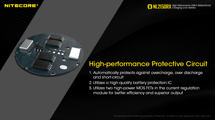 Nitecore NL2150RX (5000mAh) - KNIFESTOCK