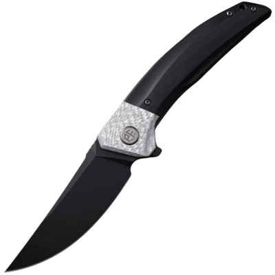 Petrified Fish PFP05Deepsea Black Stonewash K110 Szénszálas Fekete G10 PF - KNIFESTOCK