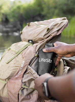 LIFESTRAW Peak Series Flex Gravity Water Filter System 3L Dark Gray LSPSF3GRWW - KNIFESTOCK