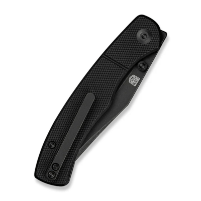 Civivi Clingman Black G10 HandleBlack Stonewashed Nitro-V BladeLiner Lock - KNIFESTOCK