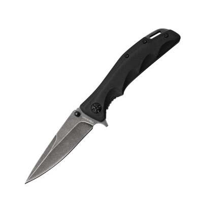 Fox Knives FOX EDGE MANDATORY FUN BLACK G10 FE-024 - KNIFESTOCK