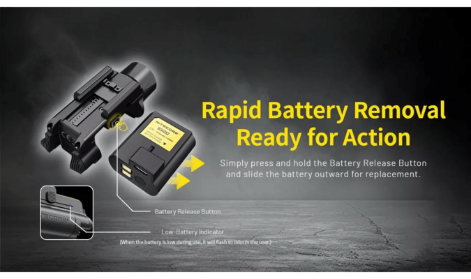 Nitecore Weapor Flashlight NPL35 - KNIFESTOCK