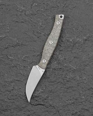 Bestech Heidi 14C28N, Stonewash, Micarta - OD Green BFK08C - KNIFESTOCK