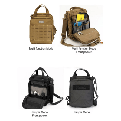 Magforce Cougar Portfolio Bag - 500D Black #A0341B - KNIFESTOCK