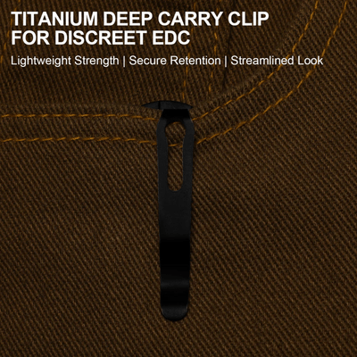 Kizer Tycho M390 Titanium &amp; Carbon Fiber - KNIFESTOCK