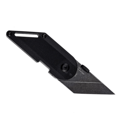 Kansept Dash 154CM Black Stonewashed Black G10 handles T3045A1 - KNIFESTOCK