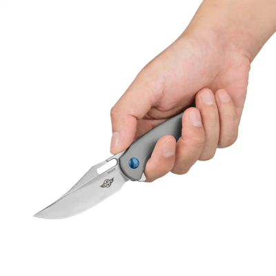 Oknife SPLINT(Ti) CPM-S35VN, TC4 Titanium Zavírací nůž 7,5 cm - KNIFESTOCK