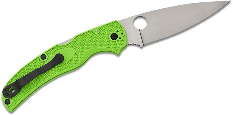 Spyderco Native Chief Salt Green Lightweight LC200N Reveal 14 C244PGR - KNIFESTOCK