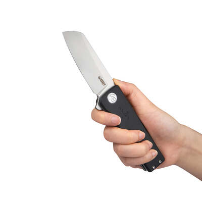 KUBEY Sailor Liner Lock EDC Flipper Knife Black G10 Handle KU317A - KNIFESTOCK