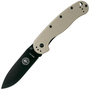 BRK-Esee Avispa Framelock Tan/Black D2 BRK1302DTB