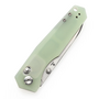 TENABLE KNIVES Beaver Stonewashed Nitro-V 0.125&#039;&#039;/3.2mm Jade G10 T1105V4