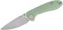 Feldspar G10(contoured &amp; CNC pattern texture) AR-RPM9 Nature Green(Transparent) J1912-NTG