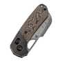 Kansept Nahual Damascus,Blackwash Ti, Copper CF K2125V3