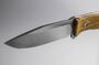 Lionsteel Fixed knife knife SLEIPNER blade Olive wood handle, leather sheath M5 UL