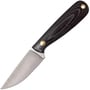 Brisa Necker 70-Black micarta 12C27 Flat Sheath Necker 70 Leather BRS-006-9803-1549