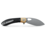 Vosteed Nightshade Elmax Stonewash Black Micarta &amp; Brass Bolster NSK002