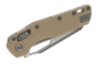 Microtech MSI® S/E Fluted G-10 Tan Apocalyptic® Standard 210-10APFLGTTA