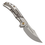 Kansept Orion Machine Satin CPM S35VN with CNC Milling Bronze Anodized Titanium K1089B3