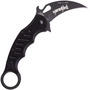 Fox Knives 479 G10 Black Folding Karambit N690Co G10 Black