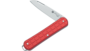 Fox VULPIS: folding multi-purpose, stainless steel N690Co polished blade, red anodized aluminium han