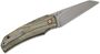 MKM ICE – MAGNACUT SW bld - GREEN CANVAS MICARTA hdl, S/S LINER Linerlock MK IC-GC