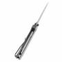 Tenable Fermi Grey TiCn Coated 14C28N Liner Lock T1122A5