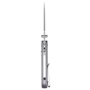 Vosteed Marten 154CM Satin Gray Aluminum A1601