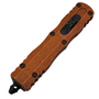 Microtech DIRAC D/E STANDARD WEATHERED ORANGE 225-1WOR