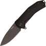 Lionsteel Liner Lock Sleipner Blade DLC+SW blade, BLACK G10 handle, IKBS KUR BBK