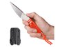 ANV Knives  Stonewash Sleipner / Plain edge, Orange paracord ANVP100-008