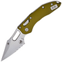 Microtech Stitch - RAM-LOK™ S/E Fluted OD Green Stonewash Partial Serrated 169RL-11FLOD