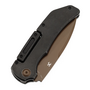 Kansept Hazard Rose Gold Belagd CPM S35VN, Blackwash Ti