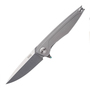 ANV Knives ANVZ300-015 Z300 Sleipner Frame Lock Plain Edge Titanium 